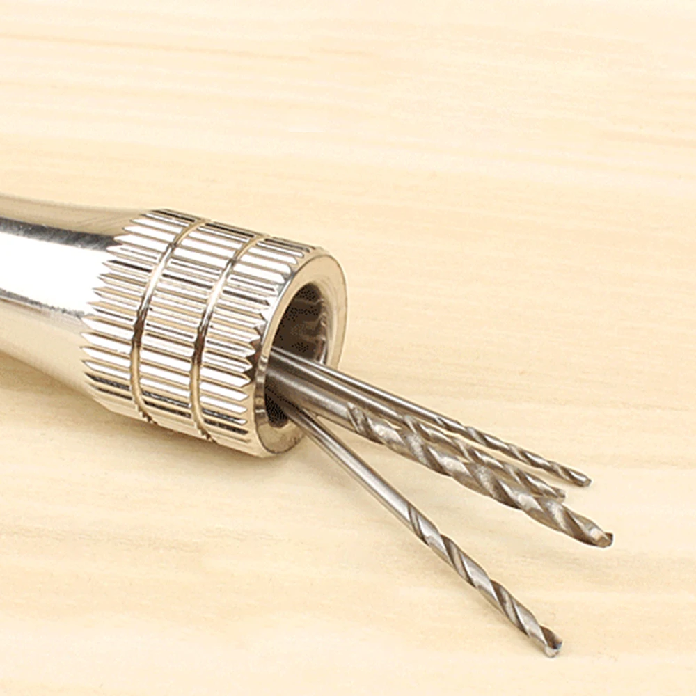 DIY ручное сверление Ручной Твист Янтарный сердечник резьба бурение ручная дрель