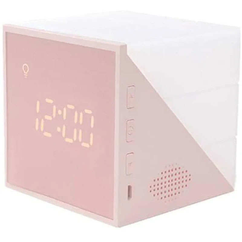 Креативные квадратные часы настольные часы-будильник с отображением времени