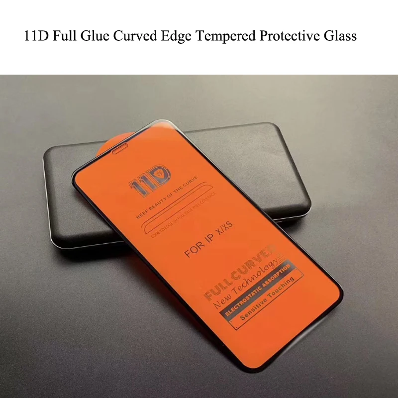10 шт./лот 11D с округленными изогнутыми краями Защитное стекло для iPhone 7 8 6 6S плюс
