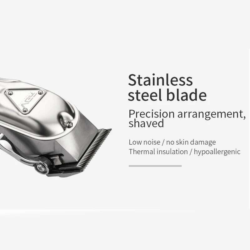 VGR 139 новая золотая электрическая машинка для стрижки волос Мужская