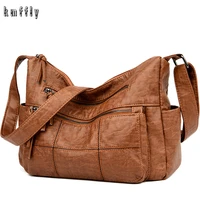 fashion multi pocket soft leather shoulder crossbody bags luxury handbags women bags designer messenger bag purses and handbags