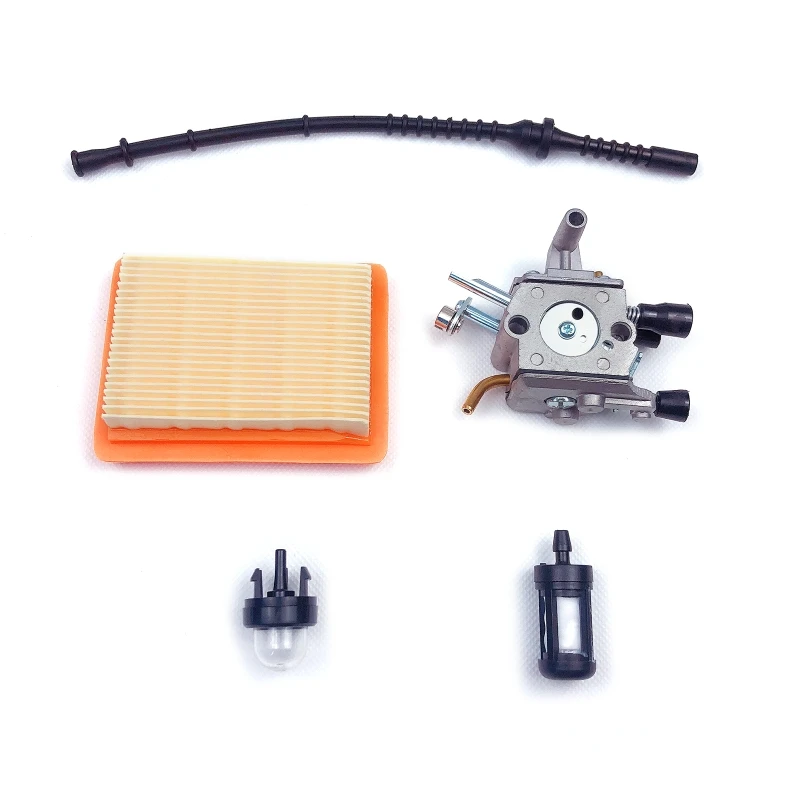 

Carburetor Kit for stihl FS400 FS450 FS480 String Trimmer Brush Cutter Fuel Line E5BE