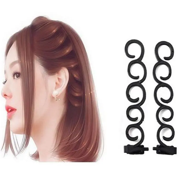 

Twist Plait Hair DIY Braid Hairdressing Tools Magic Hair Braiding Twist Curler Styling Set Hairpin Holding Braiders Ponytail DIY