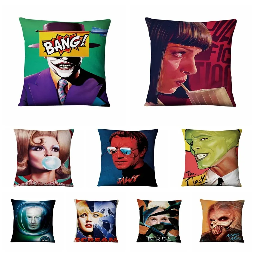 Фильм Плакаты цифровые печатные наволочка с изображением из фильма Бойцовский