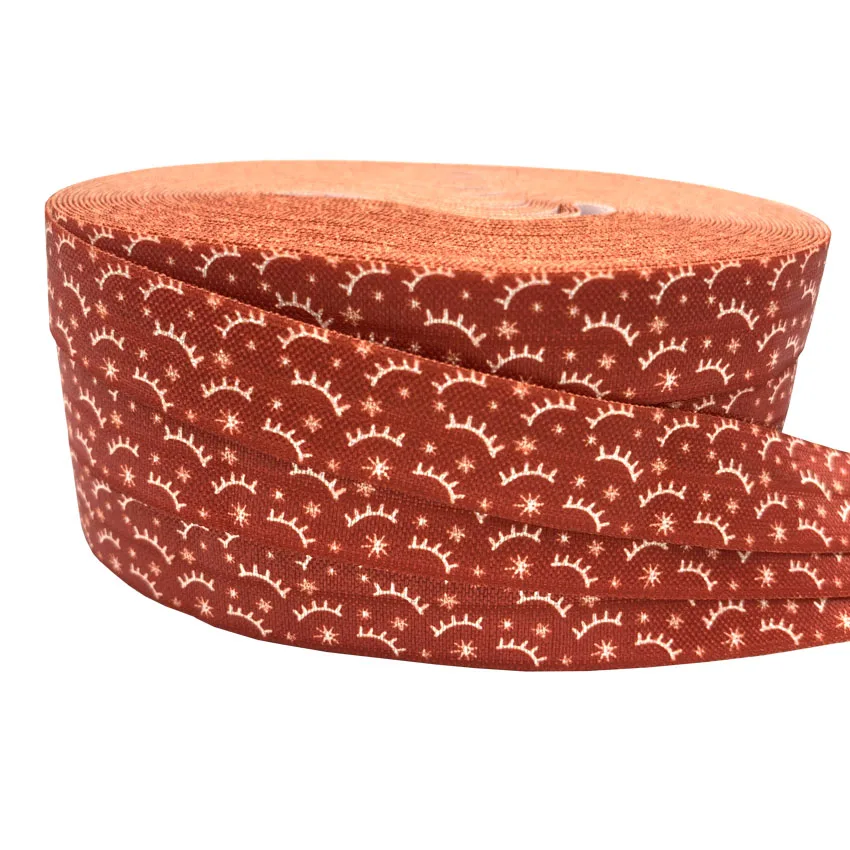 10 ярдов 16 мм с узором под змеиную кожу в горошек принтом со звездой на голову