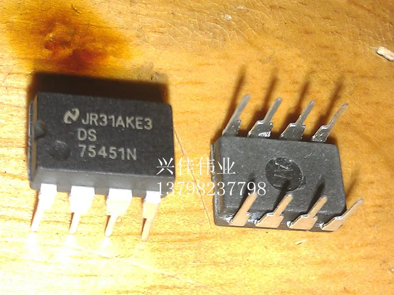 10 шт Новый DS75451N 75451N DIP-8-драйверы приемники трансиверы | Строительство и ремонт