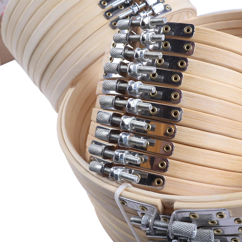 

Hand Household Sewing Tool Hoop Ring 8-18CM Needlecraft Cross Stitch Round Loop Bamboo Frame Bamboo Embroidery Stretch Supplies