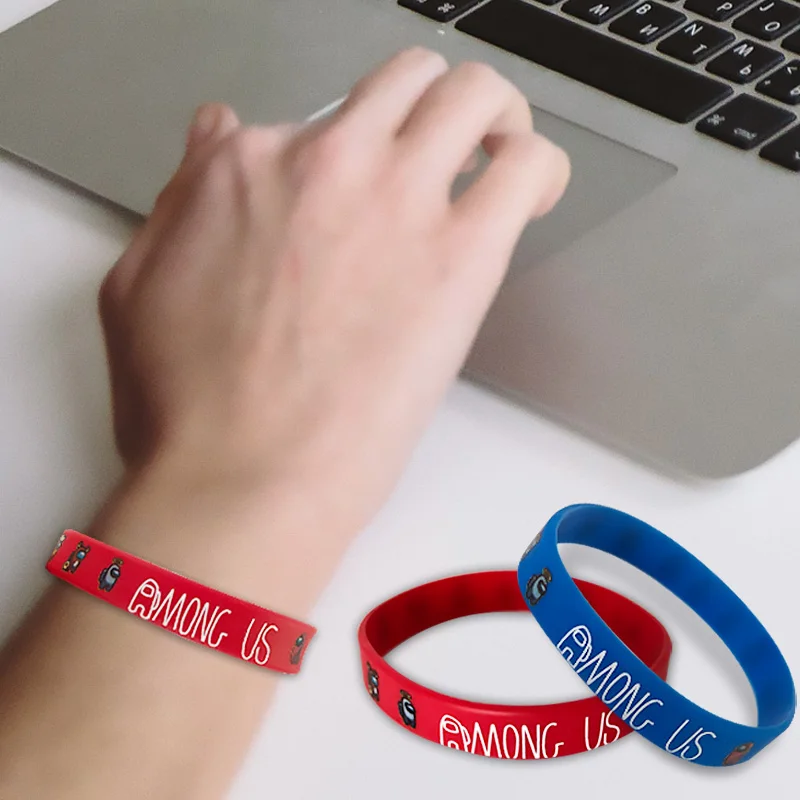 

Impostor Anime Cartoon Silicone Sports Bracelet Cosplay Bracelet Props Holiday Party Clothing Accessories Children's Toys Gifts