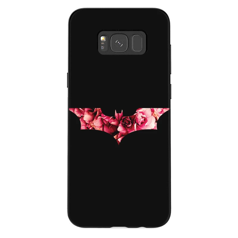 Силиконовый Мобильный чехол для телефона для samsung A70 A60 A50 A40 A20 A30 A10 A9 A8 A7 A6 A5 плюс Чехол с героями комиксов Марвел, чехол с логотипом в стиле Бэтмена