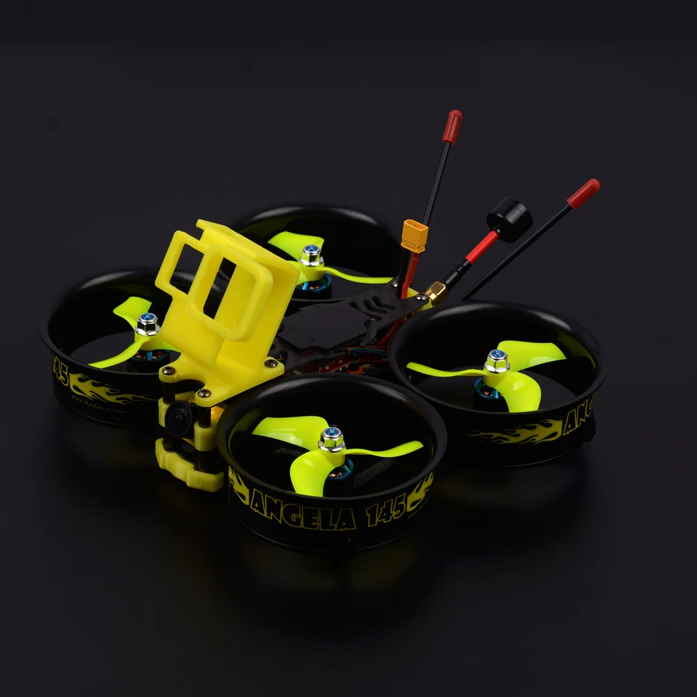 Предпродажа Skystars Angela 145 мм FPV Whoop 3-4S FPV гоночный Радиоуправляемый Дрон BNF/PNP 3 дюйма Whoop 25-500MW VTX