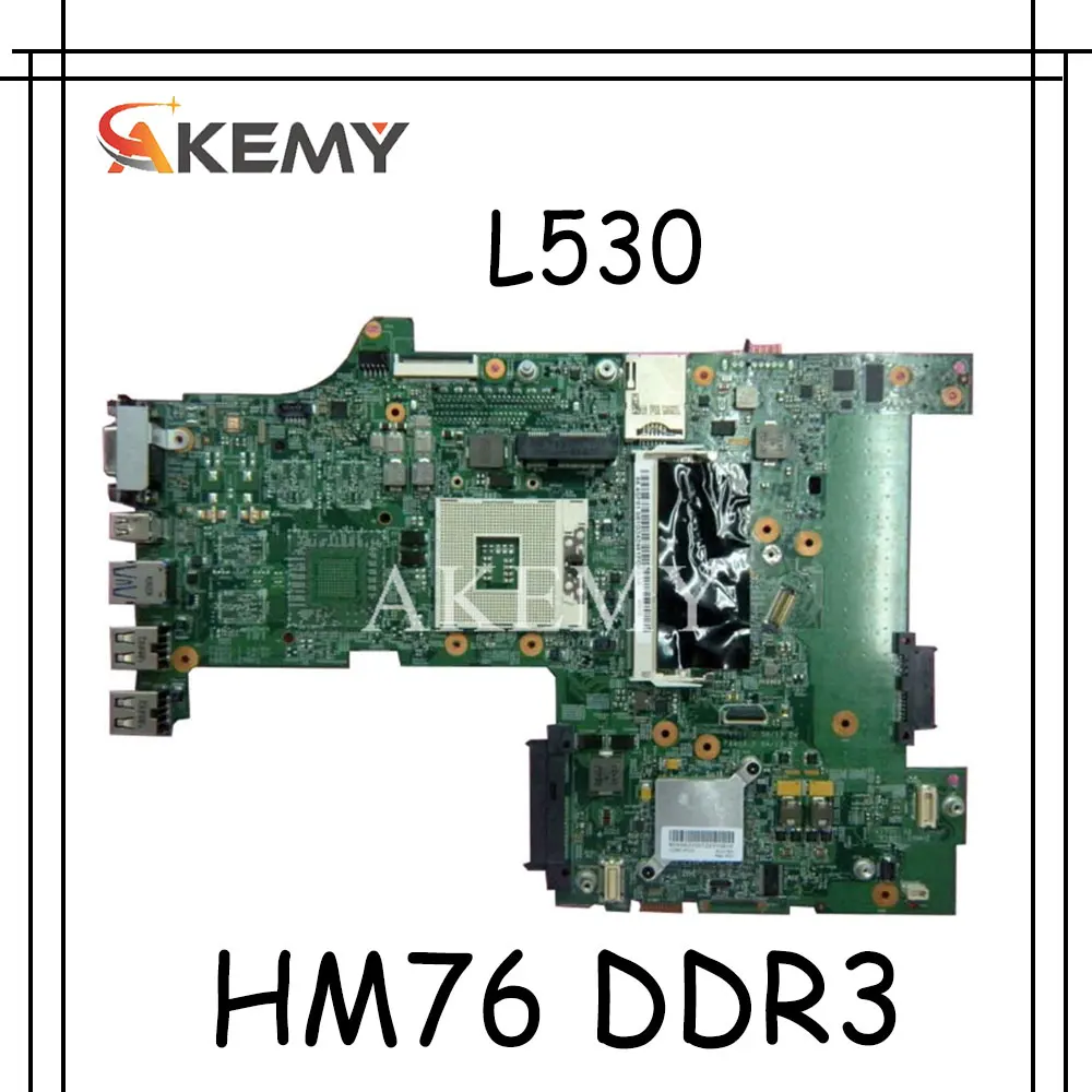 04Y2022 04W6680 04Y2024 для For Lenovo thinkpad L530 материнская плата ноутбука 15 ''HM76 gma hd4000