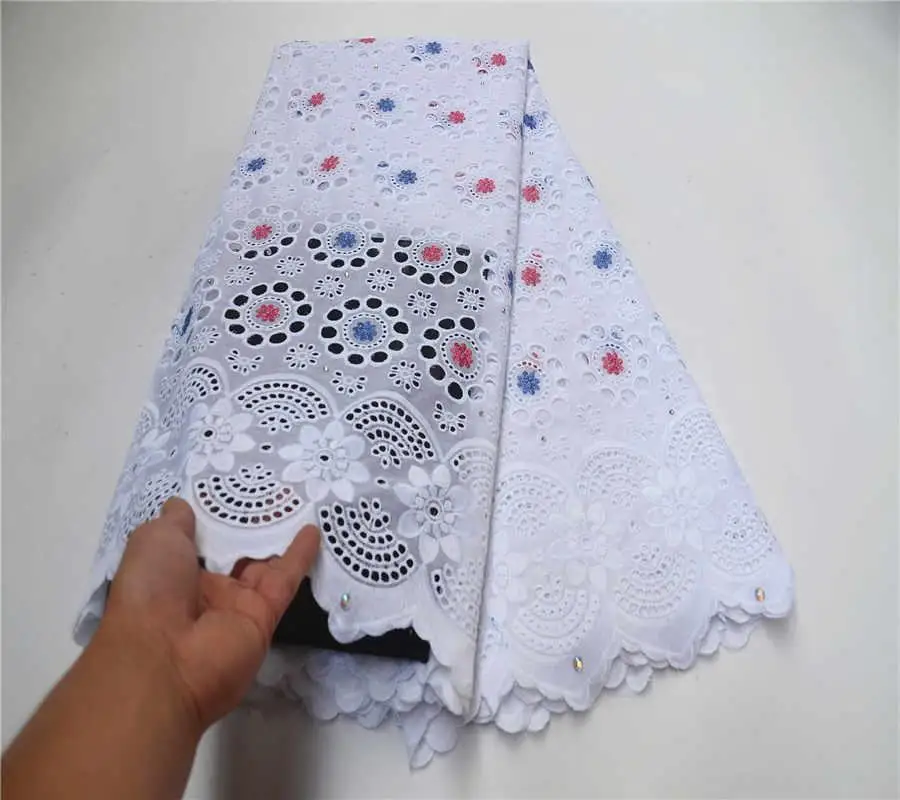 African Dry Lace Fabric 2019 High Quality Swiss Voile In Switzerland Nigerian Cotton For Wedding Party PSA856-2 | Дом и сад