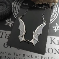 vampire bat wings necklace gothic vampire necklace witch punk jewelry gift for bat lovers
