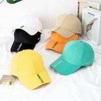 1 pcs unisex cap casual plain acrylic baseball cap adjustable snapback hats for women men hip hop cap street dad hat wholesale