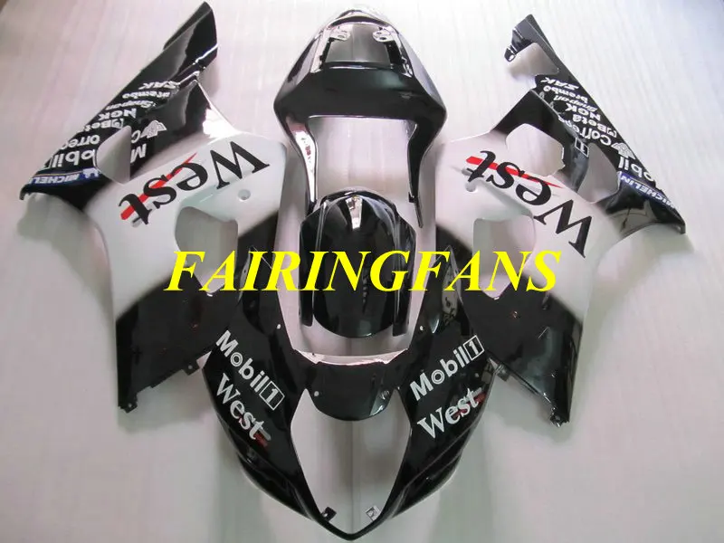 Изготовленный На Заказ комплект обтекателей для кузова GSXR1000 K3 2003 2004 GSXR 1000 GSX R1000 03