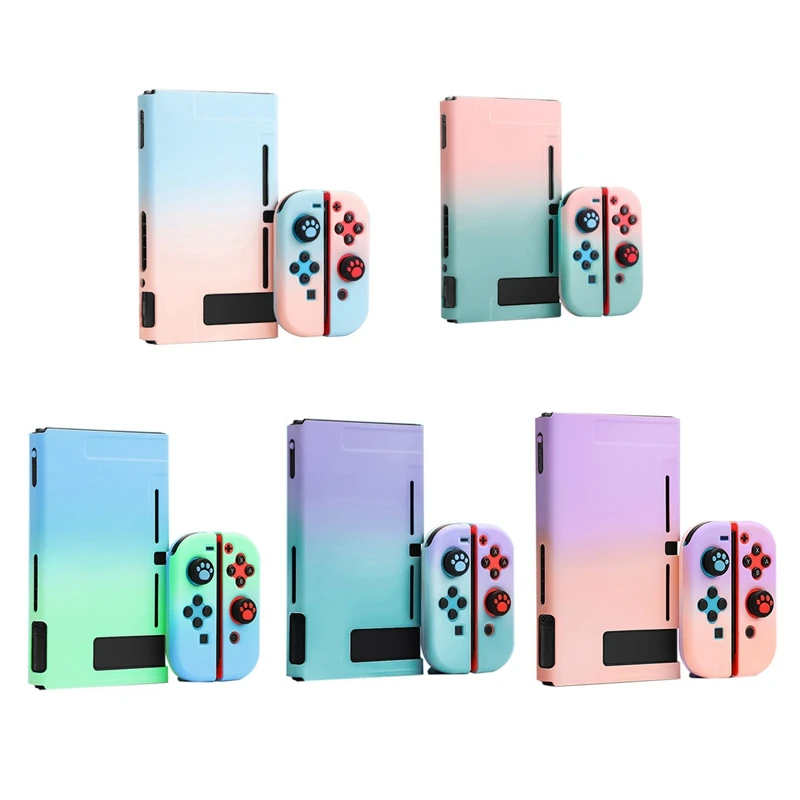 for Nintendo Switch Case Shell NS Console Protective Silicone Soft Skin Joy Con Colorful Back Cover | Электроника