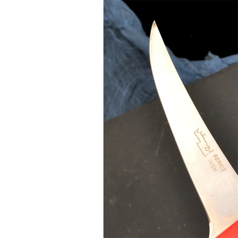 1 шт. нож для кованого мяса с красными косточками | Дом и сад