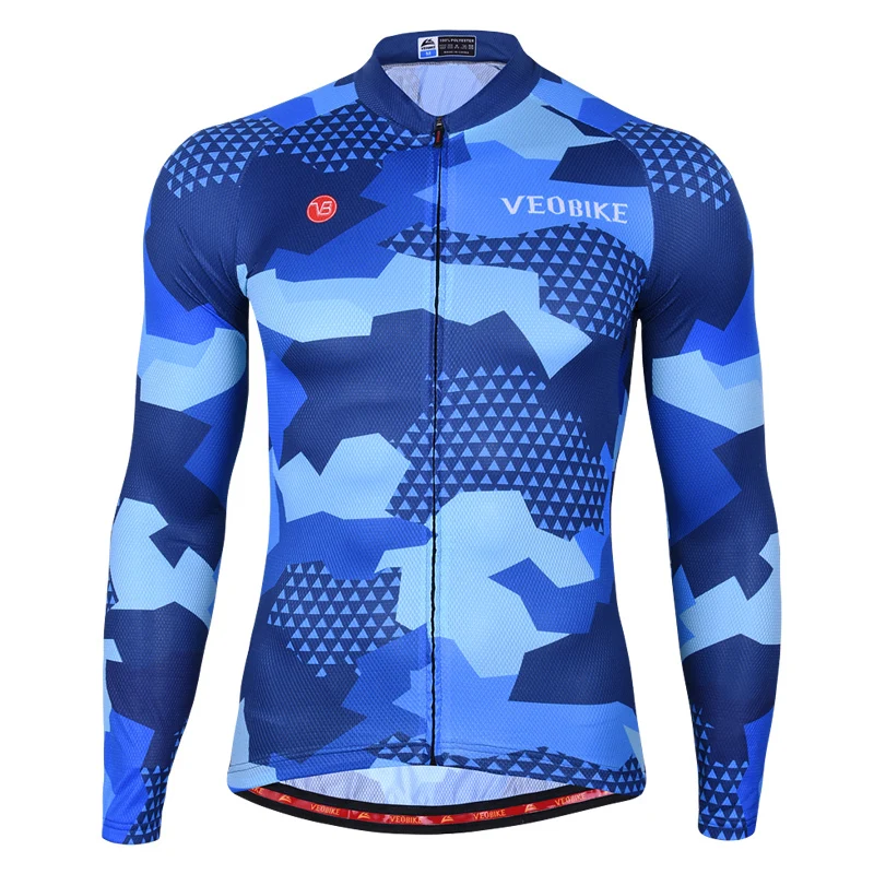 long jersey Новинка, профессиональная команда, набор Джерси для велоспорта, мужская летняя одежда с коротким рукавом,, одежда для горного велосипеда, одежда для горного велосипеда, одежда для велоспорта, мужская форма для велоспорта - Цвет: long jersey