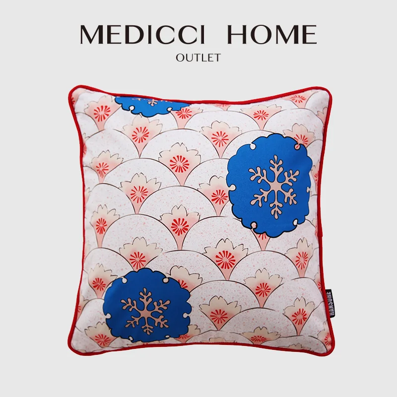 

Чехлы Medicci Home Cushoon в японском стиле UKIYOE Sakura ручная роспись винтажная Подушка Чехол 45x45 см Бесплатная доставка
