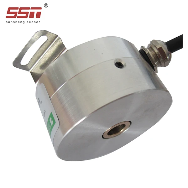 

Single turn 8mm hollow shaft absolute encoders gray code 17bits angle sensor