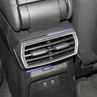 Lsrtw2017 Автомобильный задний подлокотник, решетка вентиляционного отверстия, рамка, отделка, декоративный Комплект для Audi A3 8y 2021 2022, аксессуары, автостайлинг, детали