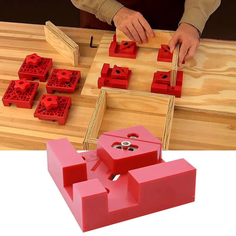 Прямоугольные зажимы 90 градусов вертикальная доска для сращивания