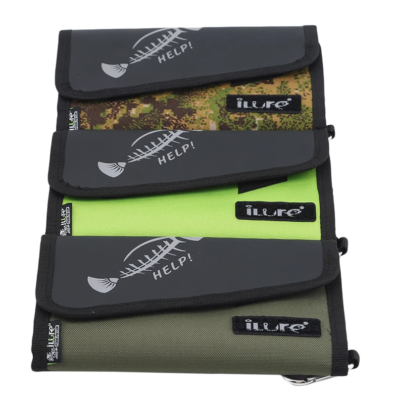 

Soft Fishing Bag With Artificial Baits In Waterproof Canvas With Sequins Bait Bags Equipment Bag High Quality Durable Bags