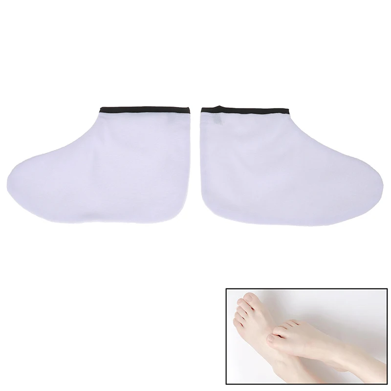 

1Pair Paraffin Wax Protection Foot Mask Gloves Feet Skin Moisturizing Sleeve Whitening Exfoliating Socks Wax Protection Gloves