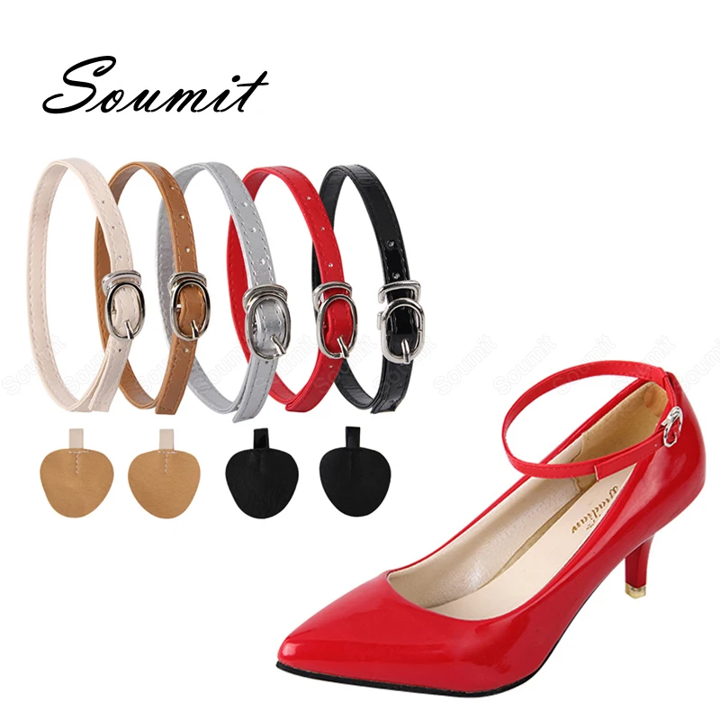 Women Shoe Laces for High Heels Bundle Shoelaces Holding Loose Anti-skid Straps No Tie Lace Shoes Band Accessories Dropshipping