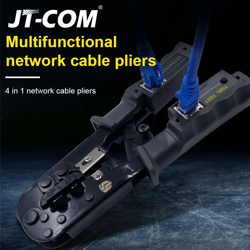 Новинка 2 в 1 многофункциональные плоскогубцы для обжима сетевого кабеля RJ45