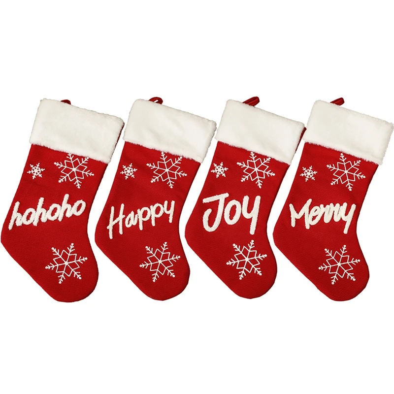 

Christmas Decorations Large Christmas Stockings Creative Gift Bags Xmas Pendant Merry Christmas Decor for Home