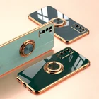 Силиконовый чехол с кольцом-держателем для Huawei Honor 10X Lite 20 30 Pro 30S P30 P20 Mate 20