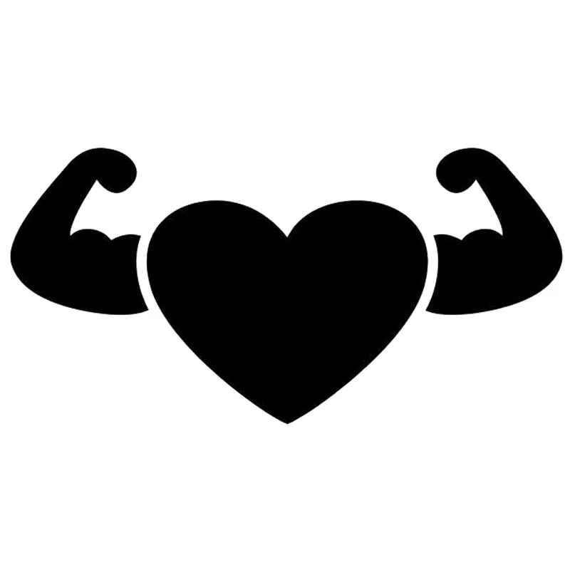 

18 см * 9 см Тяжелая атлетика любовь фитнес модная наклейка на автомобиль Декор виниловые наклейки в виде Фотообоев c переводными картинками