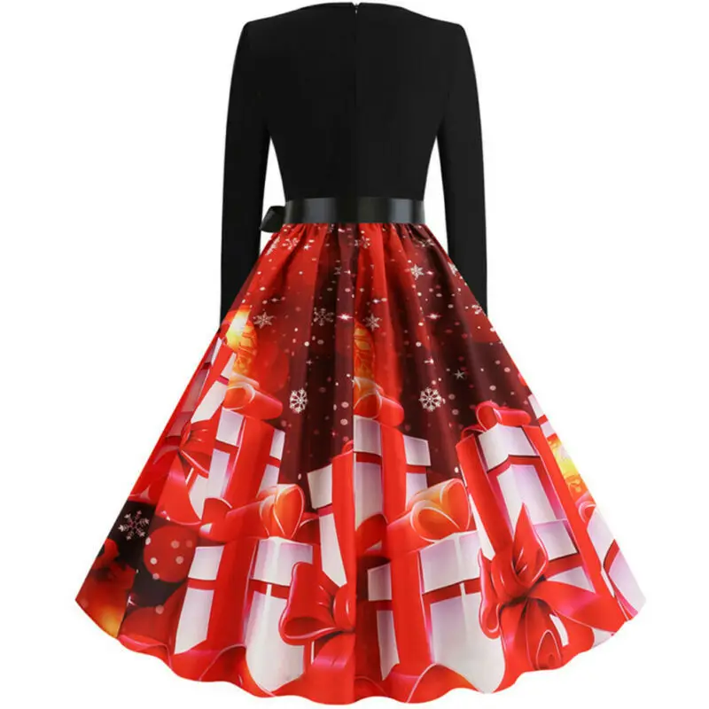 Женское приталенное платье с длинным рукавом V-образным вырезом и бантом |