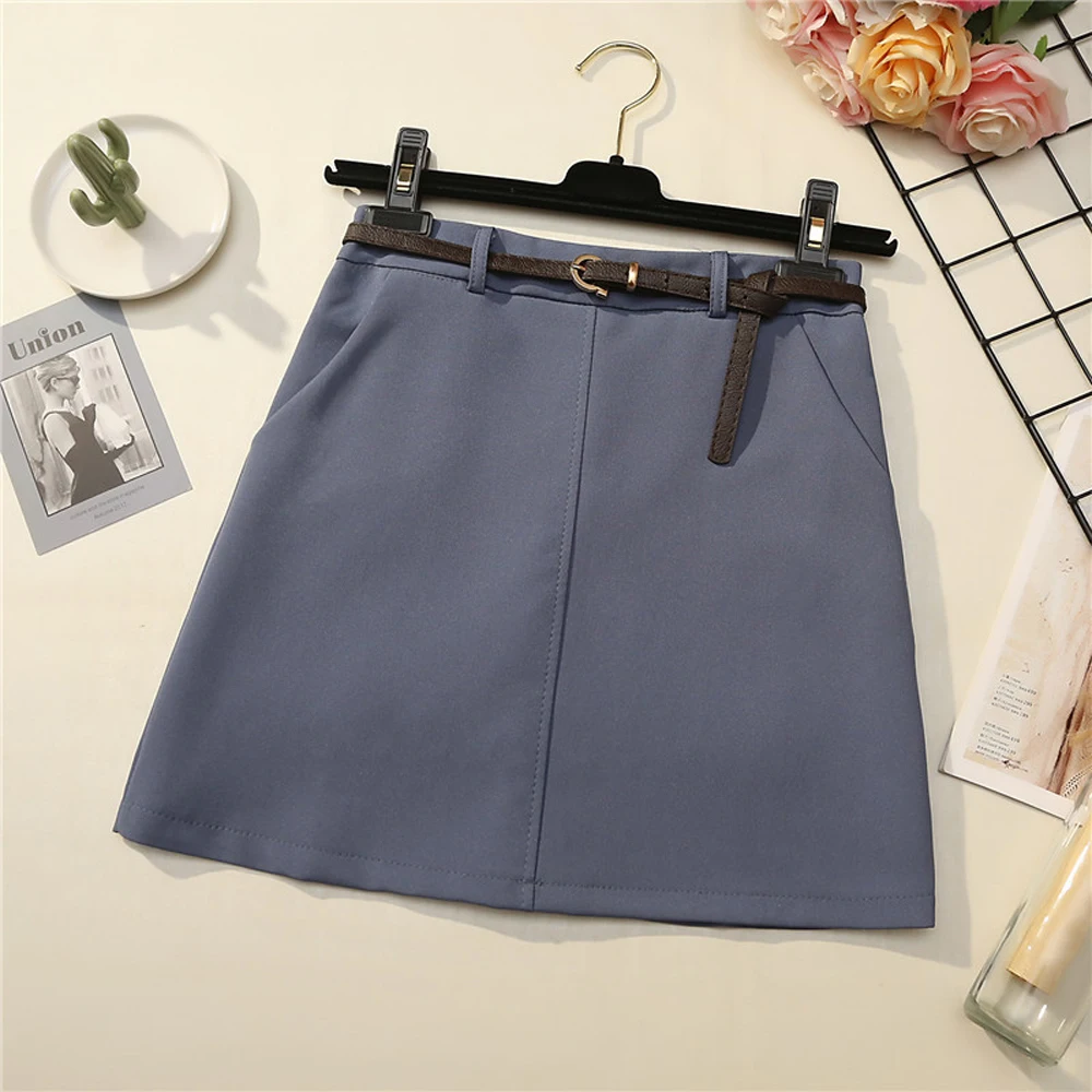 

Jupe Femme 2021 New Women Ladies Sexy Mini Skirt VD1872 Y2K OL Black Apricot Work Business Pencil Skirt Faldas