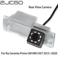 zjcgo ccd hd car rear view reverse back up parking waterproof night vision camera for kia sorento prime um mk3 kx7 20152020