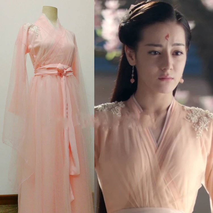 Костюм Фэн Цзю Женский бессмертная лиса костюм принцессы ханьфу для ТВ-игр