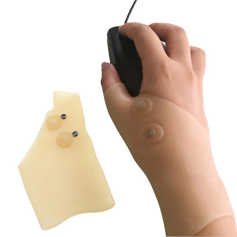 

Magnetic Therapy Wrist Hand Thumb Support Gloves Silicone Gel Arthritis Pressure Corrector Massage Pain Relief Gloves