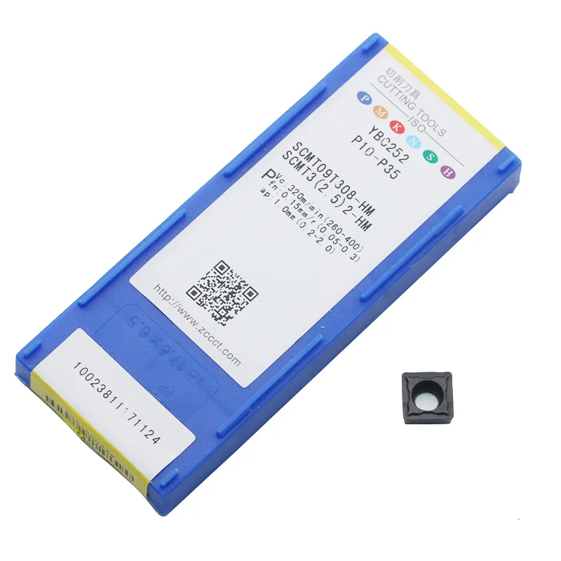 10 шт. SCMT120408 HR SCMT09T304 HM YBC251 YBC252 высококачественные карбидные вставки ЧПУ Токарный станок Поворотная лопасть резак инструмент для стали