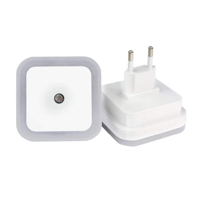 

Wireless Sensor LED Night Light EU US Plug Mini Square Night Lights For Baby Children Living Room Bedroom Corridor Lighting Lamp