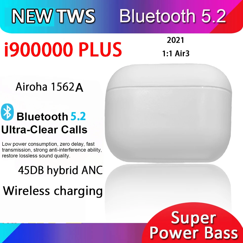 

2021 new original i900000 plus wireless bluetooth headset Airoha 1562s earbuds for Xiaomi Android Pk i90000Tws i99999 Pro Air 3
