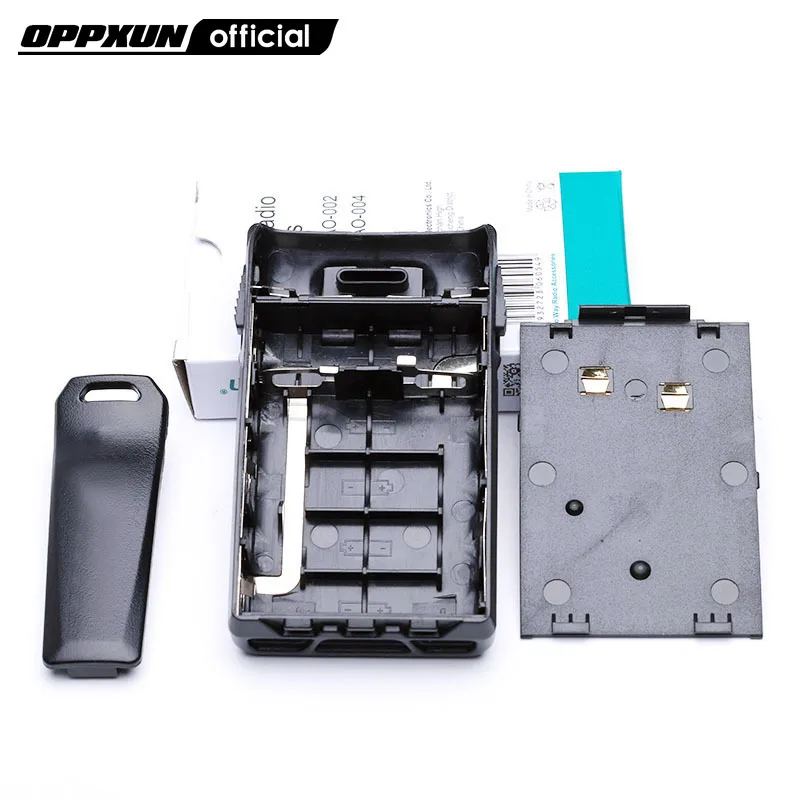 

Two Way Radio AA Battery Shell Case AAX5 Box with Belt Clip for Walkie Talkie WOUXUN KG-UVD1P/6D/5D/3D 669/679/689Plus/703/810