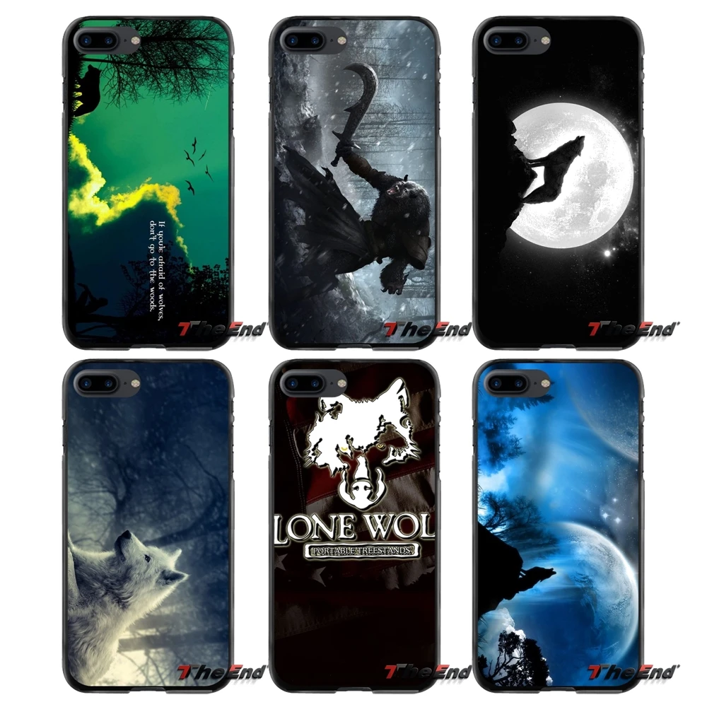 Аксессуары чехлы для телефонов Apple iPhone 4 4s 5 5S 5C SE 6 6S 7 8 Plus X iPod Touch Lone Wolf | Мобильные