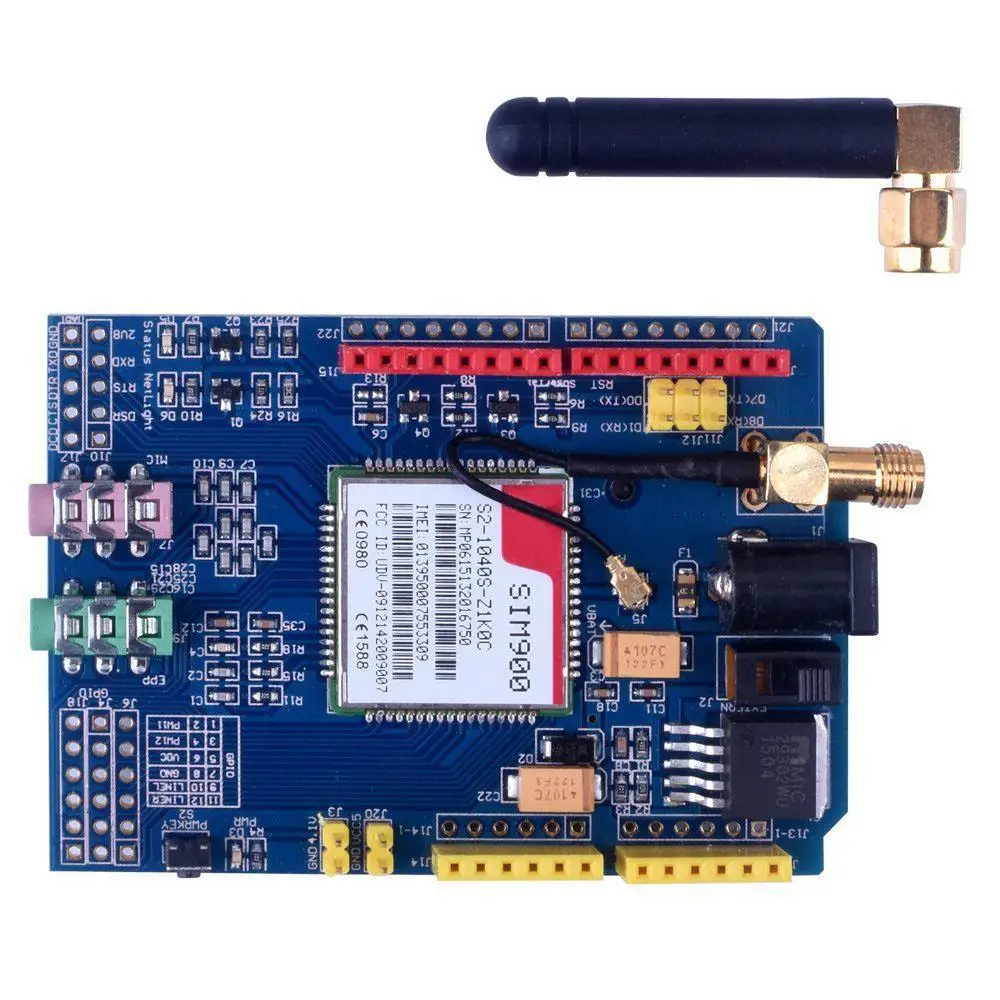 SIM900 850/900/1800/1900 МГц GPRS/GSM модуль макетной платы комплект для Arduino | Инструменты