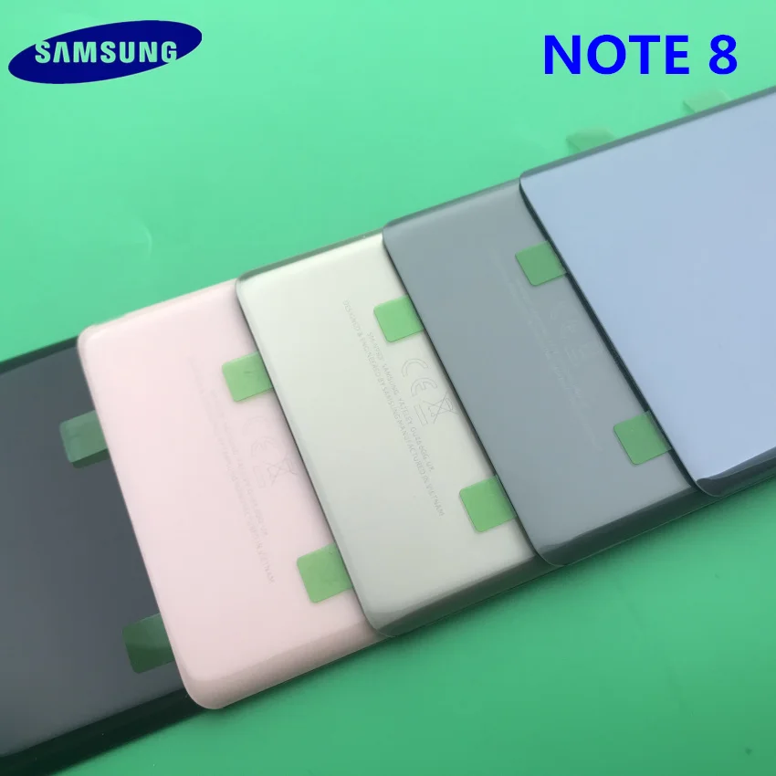 samsung Galaxy Note8 Note 8 задняя Батарея крышка 3D Стекло Корпус Крышка для samsung N950 дверь задняя крышка чехол Замена