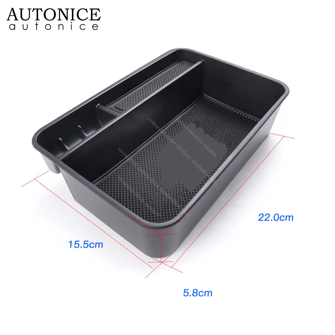 Черный ящик для хранения подлокотника ABS Накладка Nissan Patrol Y62 Armada Infiniti QX80