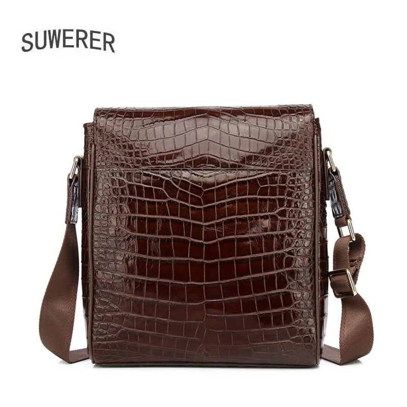 High Quality Men Leather Shoulder Bag Men's Business bag Luxury Designer Men Cowhide Crossbody bags