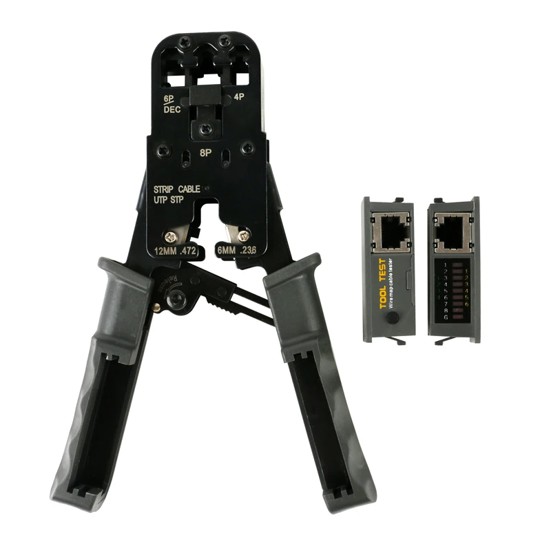Многофункциональные обжимные инструменты для RJ45 обжимной инструмент с храповым