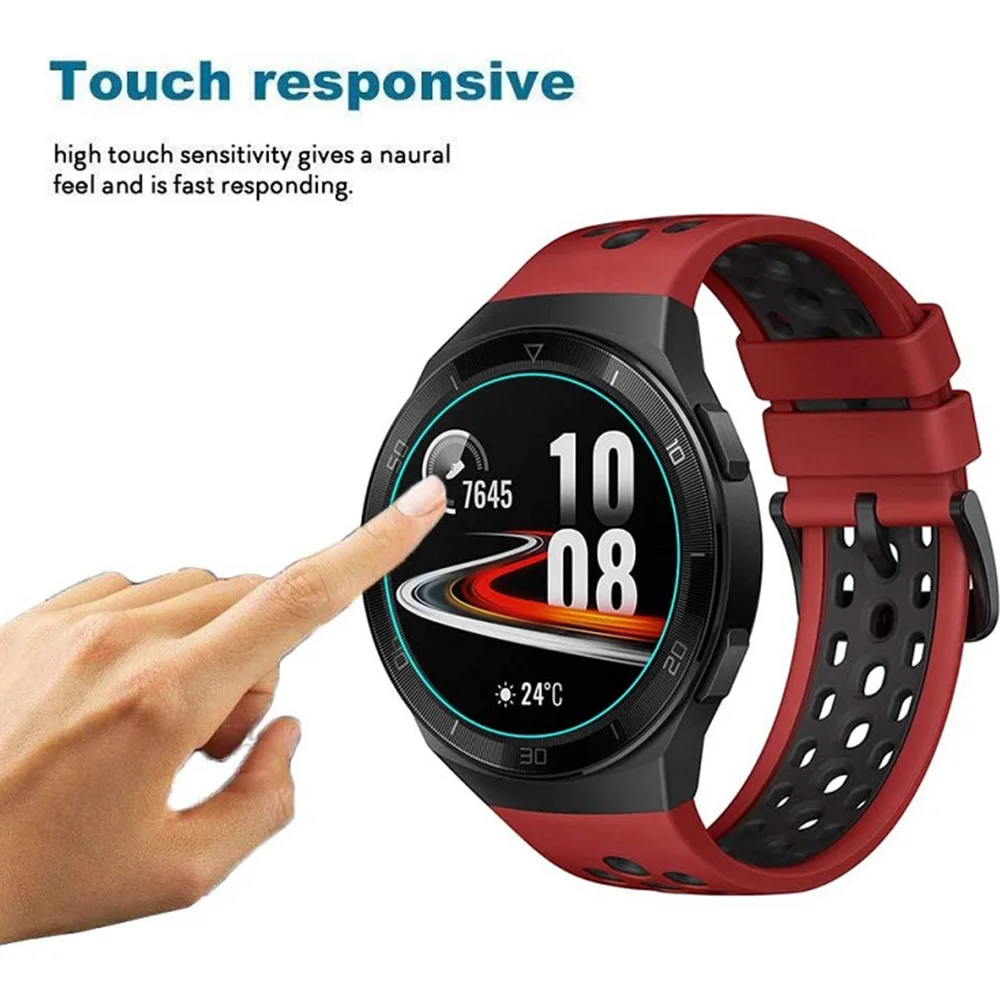 Ультратонкое закаленное стекло для Huawei Watch GT2e защитная пленка Премиум качества 46