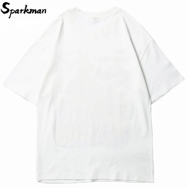 Лето 2018 футболка с японским мультяшным 3D принтом женская уличная одежда модная